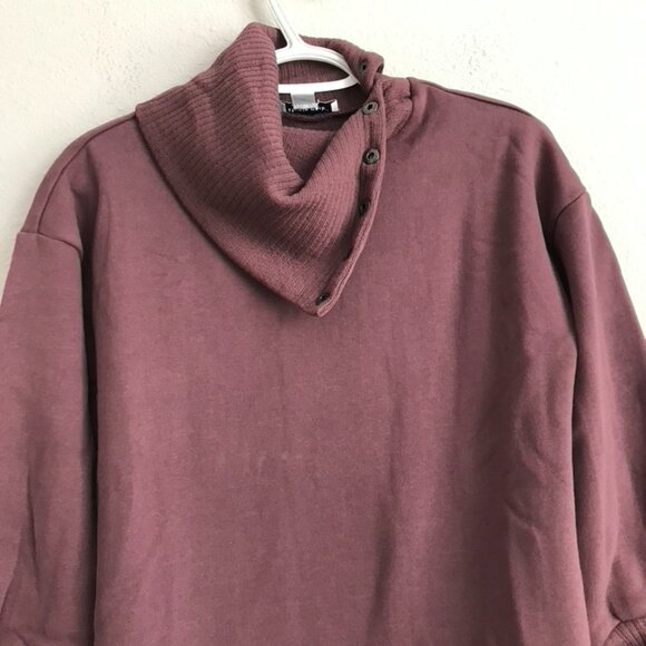 Studio Park x Shawn Petite Sweatshirt Dress - Huckleberry (Sz XXSP) a626656 - Picture 4 of 5